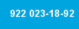 922 023-18-92